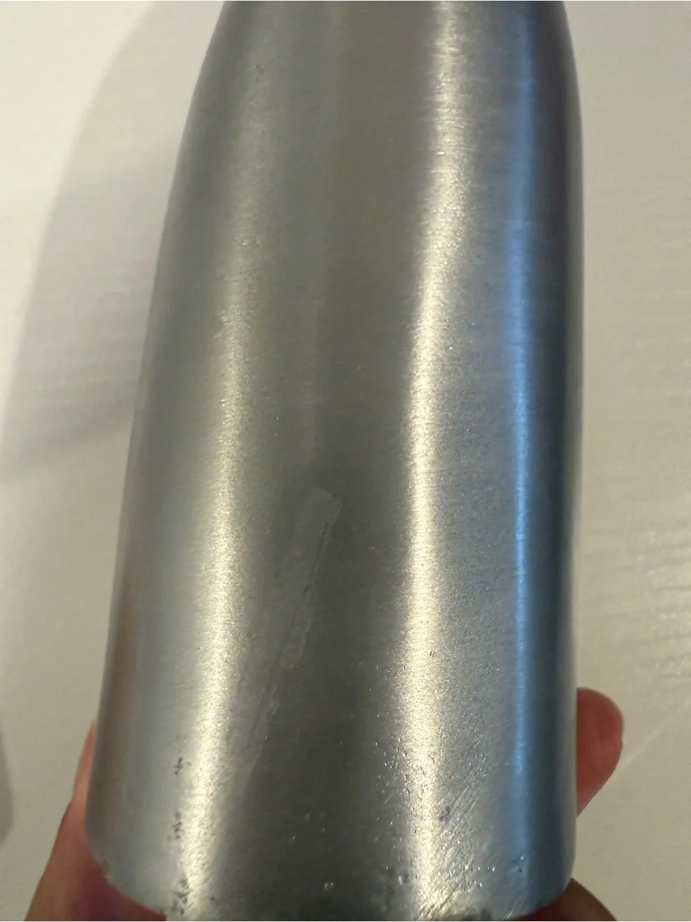 Vintage Silver Metal Decorative Bud Vases - Set of 3